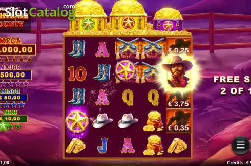 Οθόνη9. Action Cash Lightning Bounty Κουλοχέρης