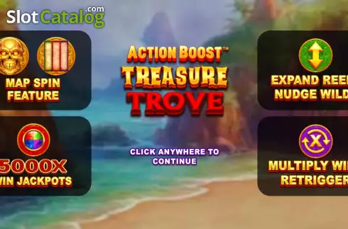 Οθόνη2. Action Boost Treasure Trove Κουλοχέρης