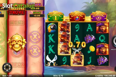 Οθόνη4. Action Boost Treasure Trove Κουλοχέρης
