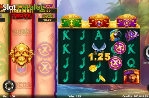 Οθόνη5. Action Boost Treasure Trove Κουλοχέρης