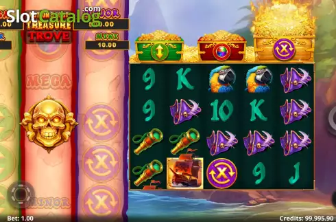 Οθόνη6. Action Boost Treasure Trove Κουλοχέρης