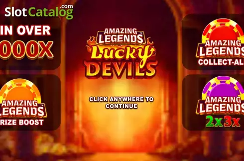 Οθόνη2. Amazing Legends Lucky Devils Κουλοχέρης 