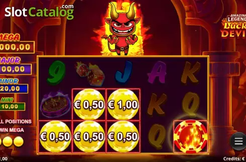Οθόνη8. Amazing Legends Lucky Devils Κουλοχέρης 