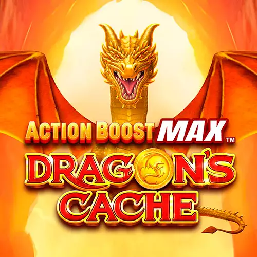 Action Boost Max Dragon's Cache Λογότυπο
