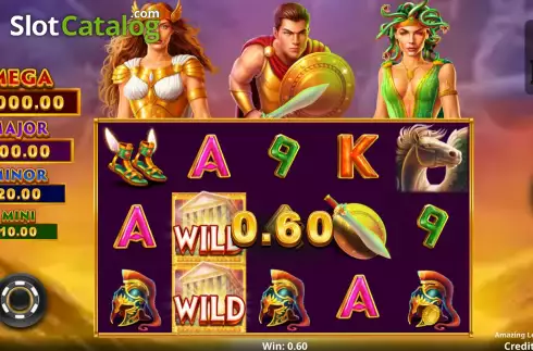 Οθόνη3. Amazing Legends Perseus Κουλοχέρης
