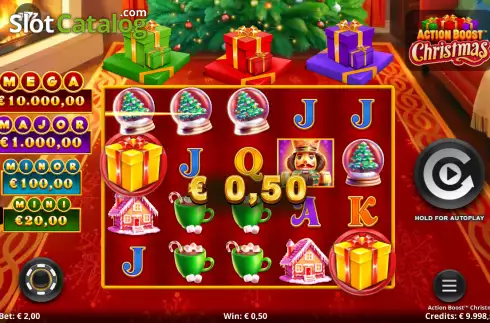 Οθόνη3. Action Boost Christmas Κουλοχέρης