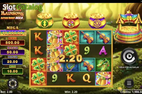Οθόνη5. 3 Lucky Rainbows Action Boost Max Κουλοχέρης 