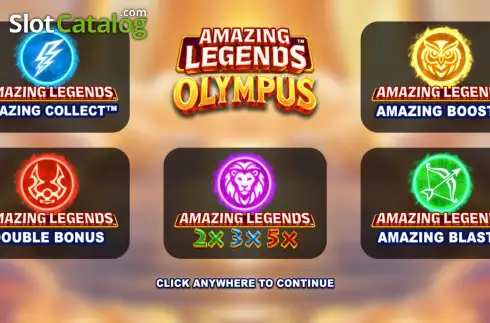 Οθόνη2. Amazing Legends Olympus Κουλοχέρης 