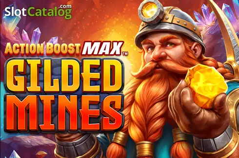 Action Boost Max Gilded Mines Λογότυπο Action Boost Max Gilded Mines Λογότυπο