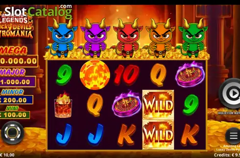 Οθόνη2. Amazing Legends Lucky Devils Pyromania Κουλοχέρης
