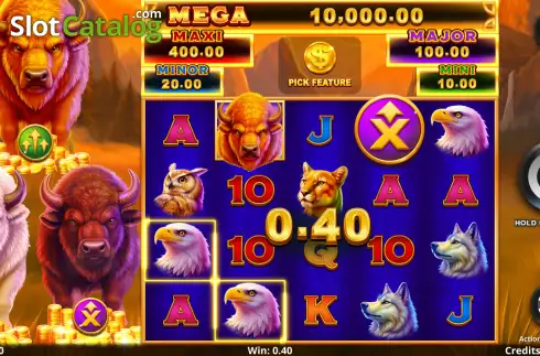 Οθόνη3. Action Ways Buffalo Κουλοχέρης
