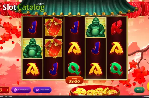 Οθόνη4. Golden Lucky Fortune Κουλοχέρης 