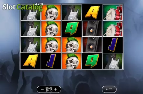 Οθόνη2. Heavy Metal Wilds Κουλοχέρης