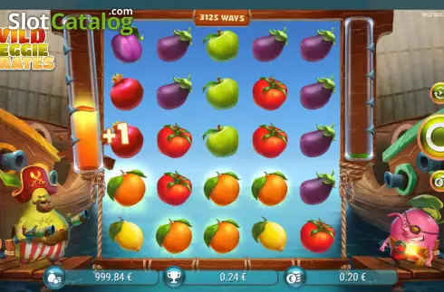 Οθόνη4. Wild Veggie Pirates Κουλοχέρης