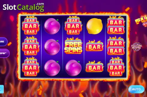 Οθόνη2. Flaming Bars (Spinberry) Κουλοχέρης
