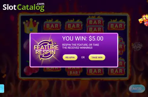 Οθόνη3. Flaming Bars (Spinberry) Κουλοχέρης