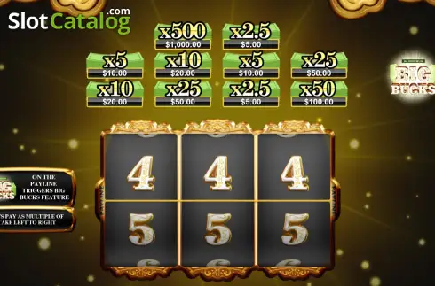 Οθόνη2. 10x Minimum Big Bucks Κουλοχέρης