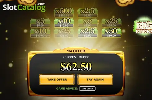 Οθόνη3. 10x Minimum Big Bucks Κουλοχέρης