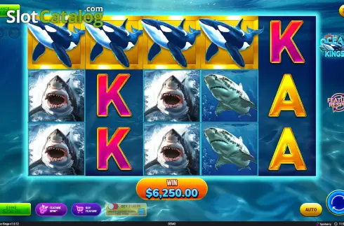 Οθόνη3. Ocean Kings Κουλοχέρης