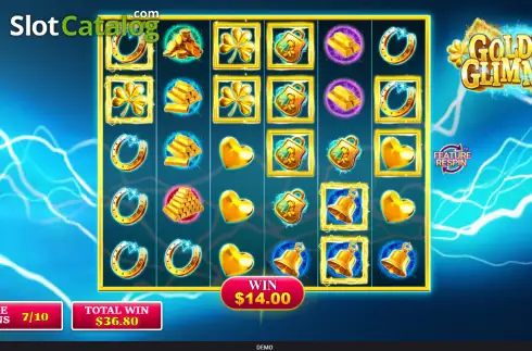 Οθόνη3. Golden Glimmer Κουλοχέρης