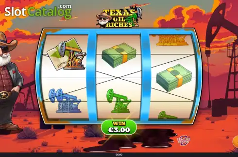 Οθόνη3. Texas Oil Riches Κουλοχέρης