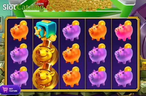 Οθόνη2. Piggy Bank Fortune Pusher Κουλοχέρης 
