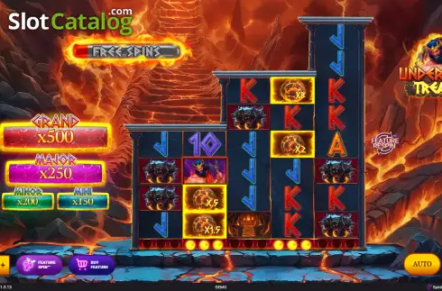 Οθόνη2. Underworld Treasure Κουλοχέρης