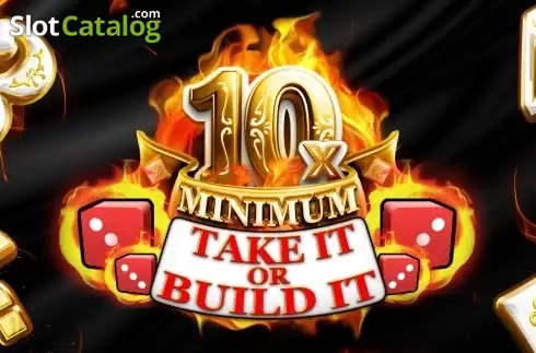10x Minimum Take It or Build It Λογότυπο