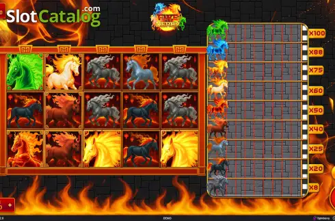 Οθόνη2. Fire Derby Κουλοχέρης