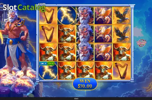 Οθόνη3. Olympus Divine Reels Κουλοχέρης 
