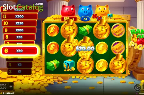 Οθόνη3. Bank of Piggy Κουλοχέρης
