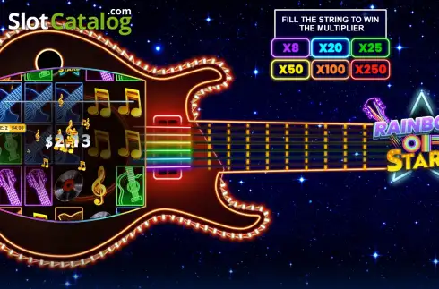 Οθόνη3. Rainbow of Stars Κουλοχέρης