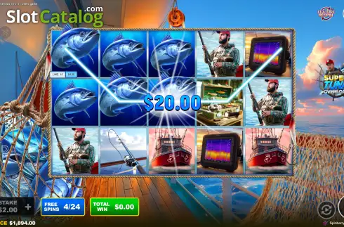 Οθόνη3. Super Tuna Overload Κουλοχέρης