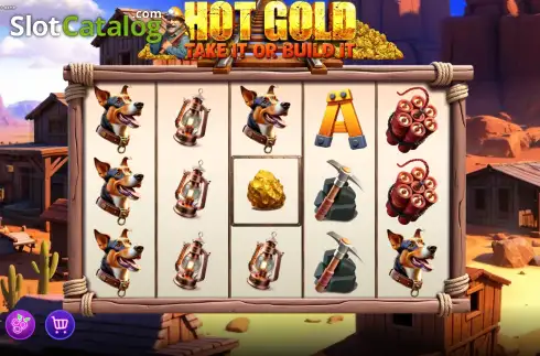 Οθόνη2. Hot Gold Take It or Build It Κουλοχέρης 