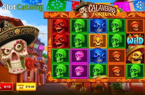 Οθόνη3. Calaveras Fortuna Κουλοχέρης 