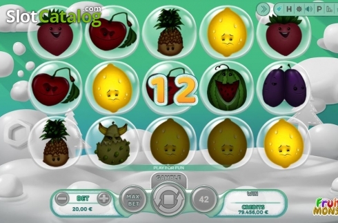 Οθόνη6. Fruit Monster Κουλοχέρης