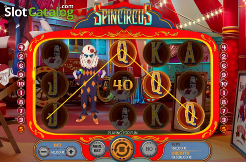 Οθόνη6. Spincircus Κουλοχέρης