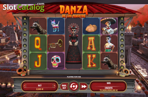 Οθόνη2. Danza De Los Muertos Κουλοχέρης 