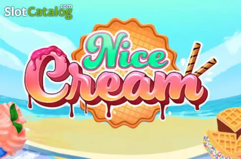 Nice Cream Λογότυπο Nice Cream Λογότυπο