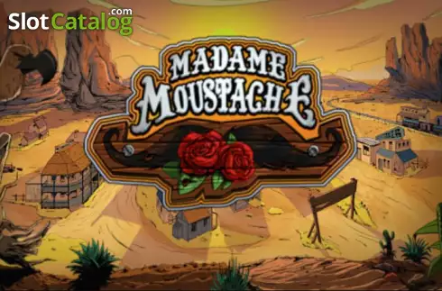 Madame Moustache Λογότυπο Madame Moustache Λογότυπο