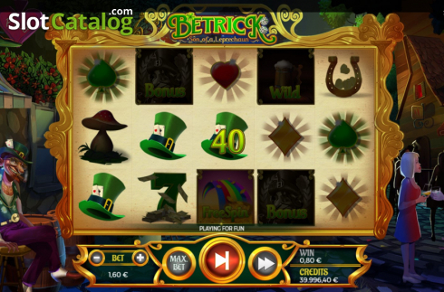 Οθόνη5. Betrick Son Of A Leprechaun Κουλοχέρης