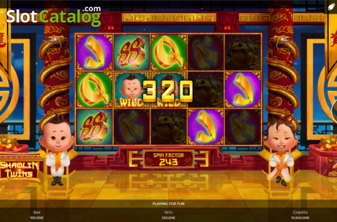 Οθόνη4. Shaolin Twins Κουλοχέρης