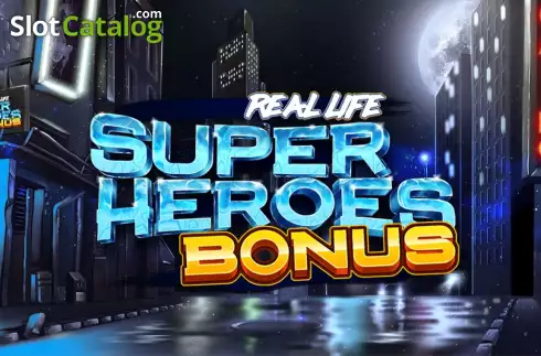 Real Life Super Heroes Bonus Λογότυπο Real Life Super Heroes Bonus Λογότυπο