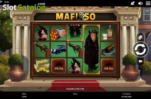 Οθόνη3. Mafioso (Spinmatic) Κουλοχέρης