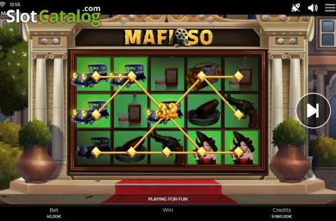 Οθόνη4. Mafioso (Spinmatic) Κουλοχέρης