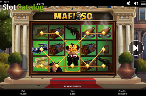 Οθόνη6. Mafioso (Spinmatic) Κουλοχέρης