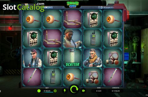 Οθόνη2. Zombcity Κουλοχέρης