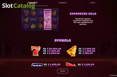Οθόνη5. Fruity Beats Xtreme Κουλοχέρης