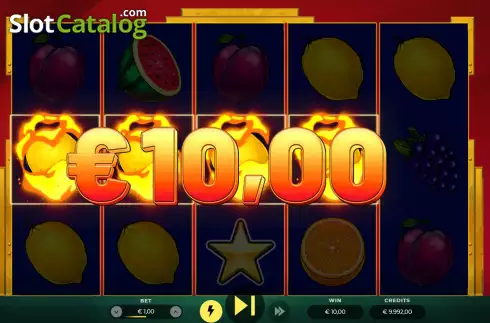 Οθόνη4. Sizzling Blaze Κουλοχέρης