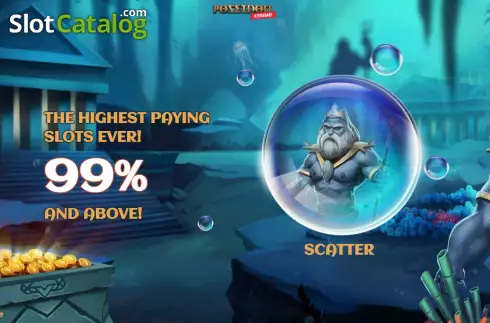 Οθόνη2. Poseidon Xtreme! Κουλοχέρης